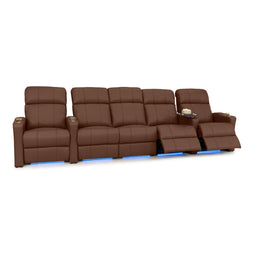 Napa Italian Leather Spacesaver Home Theater Seating