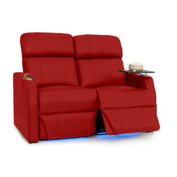Sienna Italian Leather Spacesaver Home Theater Seating