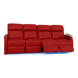 Sienna Italian Leather Spacesaver Home Theater Seating