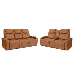 Seatcraft Colosseum Big & Tall Home Theater Sofa & Loveseat
