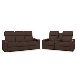 Seatcraft Octavius Big & Tall Home Theater Sofa & Loveseat