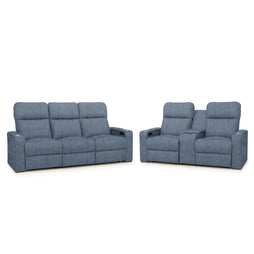 Seatcraft Octavius Big & Tall Home Theater Sofa & Loveseat
