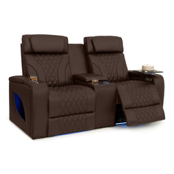 Armada LT HeatZeroᵀᴹ Italian Leather Home Theater Loveseat