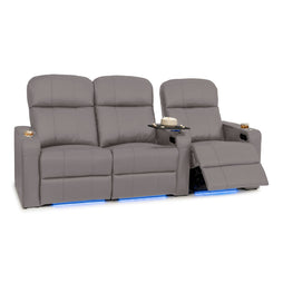 Venetian Italian Leather Home Theater Seating