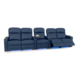 Venetian Italian Leather Home Theater Seating