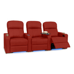 Venetian Italian Leather Home Theater Seating