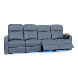 Venetian Italian Leather Home Theater Seating