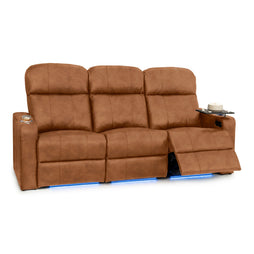 Venetian Italian Leather Home Theater Seating