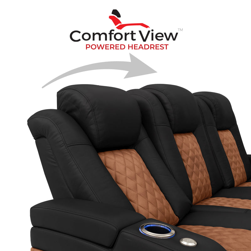 Adjustable Power Headrest Can adjust to a number