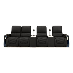 Apex CoolZeroᵀᴹ Console Table Italian Leather Home Theater Seats