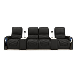 Apex CoolZeroᵀᴹ Console Table Italian Leather Home Theater Seats
