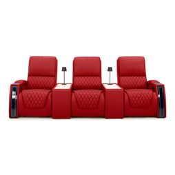 Apex CoolZeroᵀᴹ Console Table Italian Leather Home Theater Seats