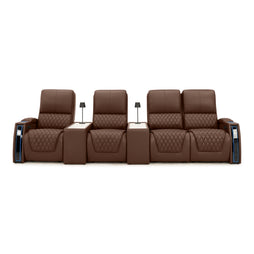 Apex CoolZeroᵀᴹ Console Table Italian Leather Home Theater Seats