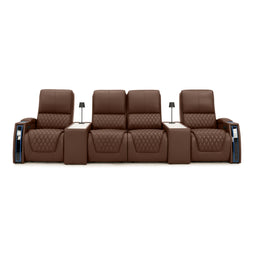 Apex CoolZeroᵀᴹ Console Table Italian Leather Home Theater Seats