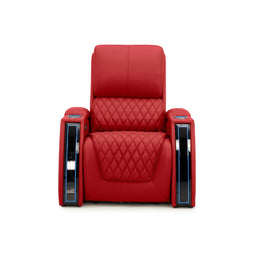 Apex CoolZeroᵀᴹ Italian Leather Home Theater Seating Single Recliner