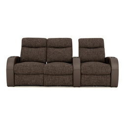Rialto Italian Leather & Fabric Home Theater Seating