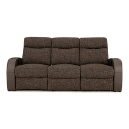 Rialto Italian Leather & Fabric Home Theater Seating