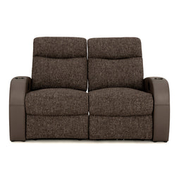 Rialto Italian Leather & Fabric Home Theater Seating