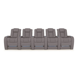 Diamante CoolZeroᵀᴹ Italian Leather BACKROW Theater Seating®