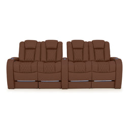 Diamante CoolZeroᵀᴹ Italian Leather BACKROW Theater Seating®