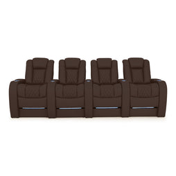 Diamante CoolZeroᵀᴹ Italian Leather BACKROW Theater Seating®