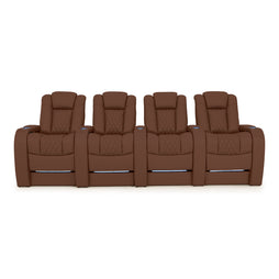 Diamante CoolZeroᵀᴹ Italian Leather BACKROW Theater Seating®