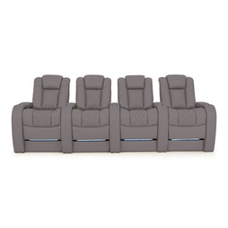 Diamante CoolZeroᵀᴹ Italian Leather BACKROW Theater Seating®