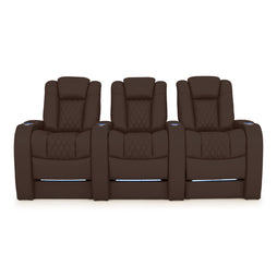 Diamante CoolZeroᵀᴹ Italian Leather BACKROW Theater Seating®