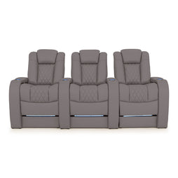 Diamante CoolZeroᵀᴹ Italian Leather BACKROW Theater Seating®