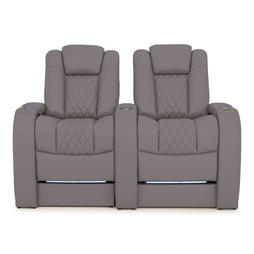 Diamante CoolZeroᵀᴹ Italian Leather BACKROW Theater Seating®