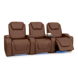 Equinox CoolZeroᵀᴹ Italian Leather Home Theater Seating
