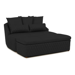 Seatcraft Diamante Cuddle Couch w/ Ottoman Home Theater Furniture
