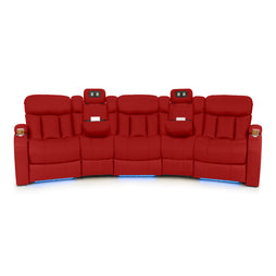 Seatcraft Niagara Italian Leather Sofa, Power Recline