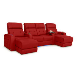 Kodiak Chaise CoolZeroᵀᴹ Italian Leather Home Theater Seating