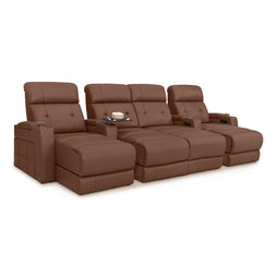 Kodiak Chaise CoolZeroᵀᴹ Italian Leather Home Theater Seating