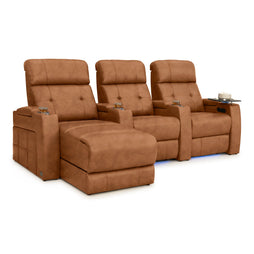 Kodiak Chaise CoolZeroᵀᴹ Italian Leather Home Theater Seating