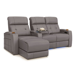 Kodiak Chaise CoolZeroᵀᴹ Italian Leather Home Theater Seating