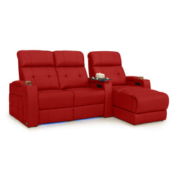 Kodiak Chaise CoolZeroᵀᴹ Italian Leather Home Theater Seating