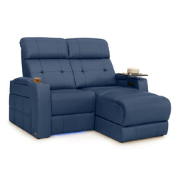 Kodiak Chaise CoolZeroᵀᴹ Italian Leather Home Theater Seating