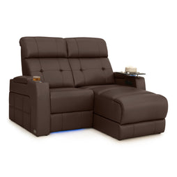 Kodiak Chaise CoolZeroᵀᴹ Italian Leather Home Theater Seating