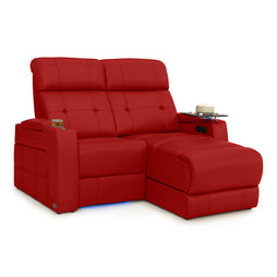 Kodiak Chaise CoolZeroᵀᴹ Italian Leather Home Theater Seating