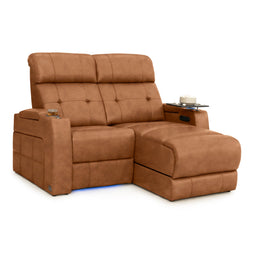 Kodiak Chaise CoolZeroᵀᴹ Italian Leather Home Theater Seating