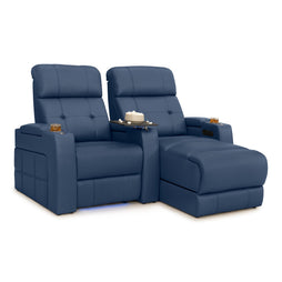 Kodiak Chaise CoolZeroᵀᴹ Italian Leather Home Theater Seating