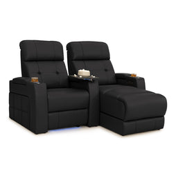Kodiak Chaise CoolZeroᵀᴹ Italian Leather Home Theater Seating