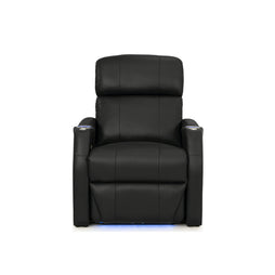 Sienna Italian Leather Spacesaver Home Theater Seating Single Recliner