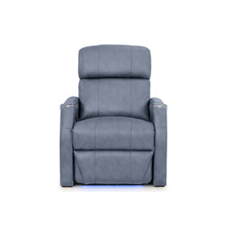 Sienna Italian Leather Spacesaver Home Theater Seating Single Recliner
