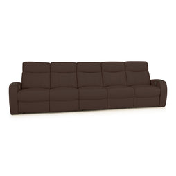 Rialto Italian Leather Home Theater Seating