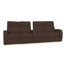 Rialto Italian Leather Home Theater Seating