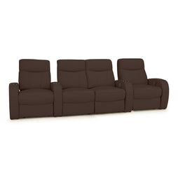Rialto Italian Leather Home Theater Seating