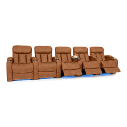 Grenada Italian Leather Home Theater Seating